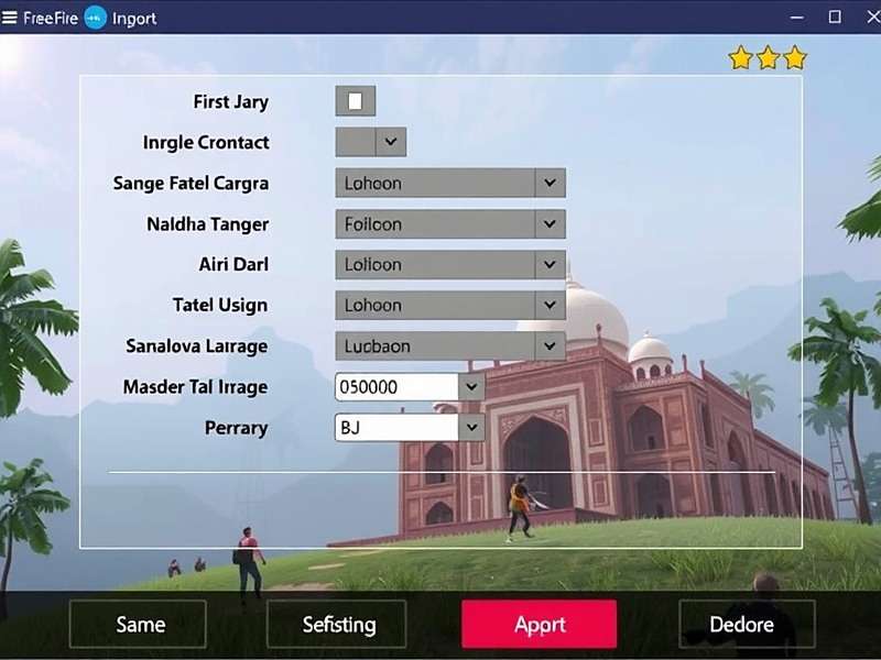 Garena Free Fire Max Indian Language Settings